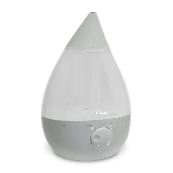 Crane Ultrasonic Cool Mist Humidifier for Bedroom, Baby Nursery, Kids Room